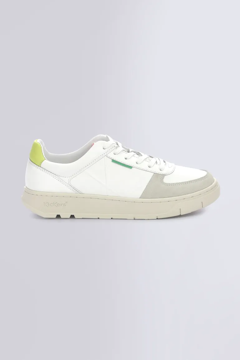 Kick Allow Blanc Jaune Fluo