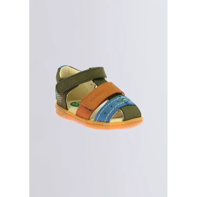 Kick bazar Kaki camel bleu
