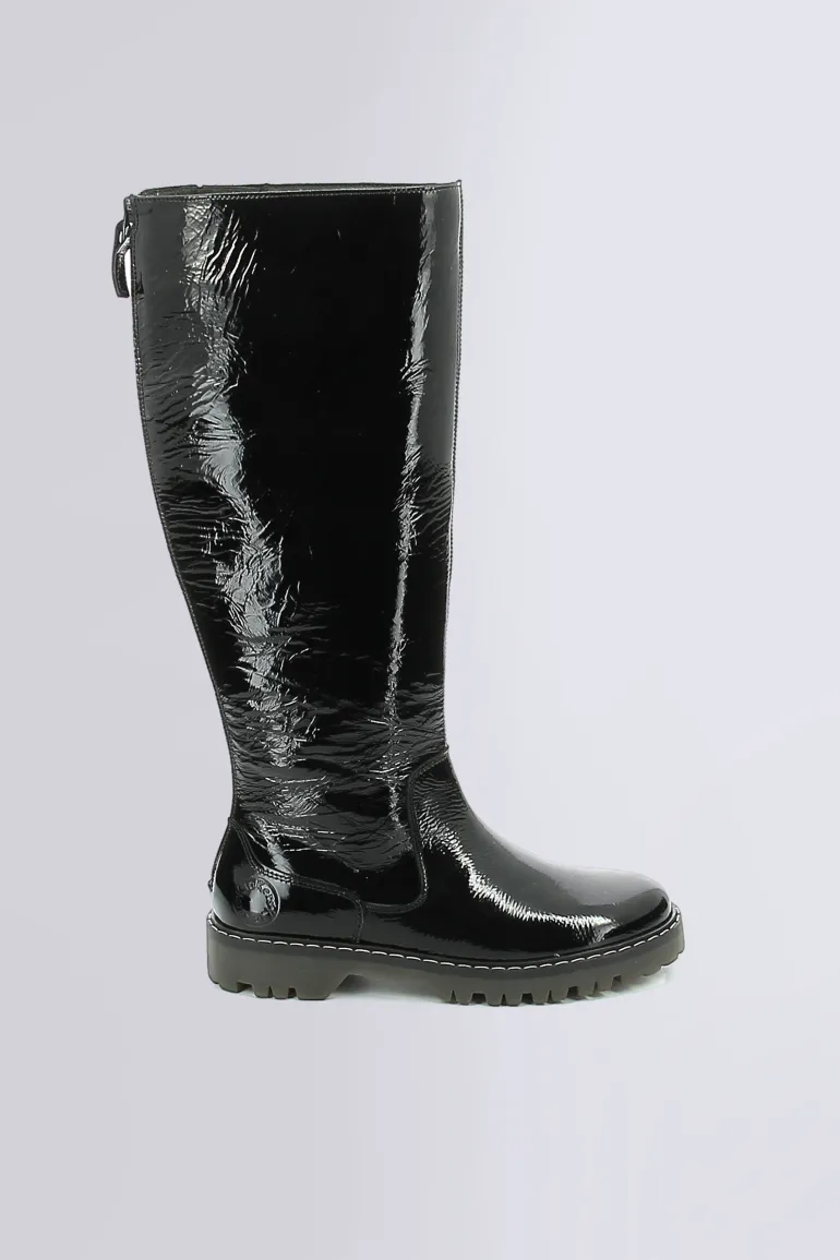 Kick Deckboot Noir Vernis