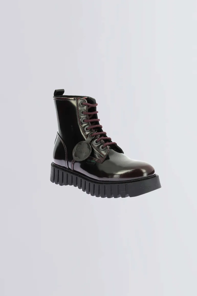 Kick Facet vernis Bordeaux