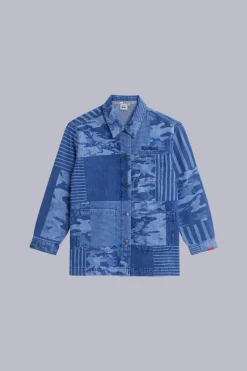 Kick Jacket Bleu Camouflage