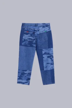 Kick Jean Bleu Camouflage