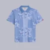 Kick Polo Bleu Camouflage