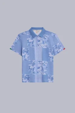 Kick Polo Bleu Camouflage