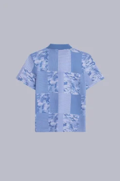 Kick Polo Bleu Camouflage