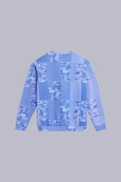 Kick Sweat Bleu Camouflage