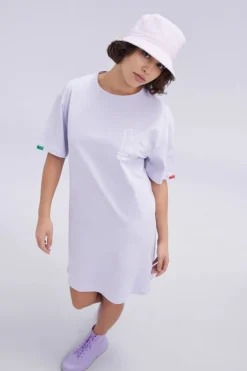 Kick Tshirt Dress Lilas